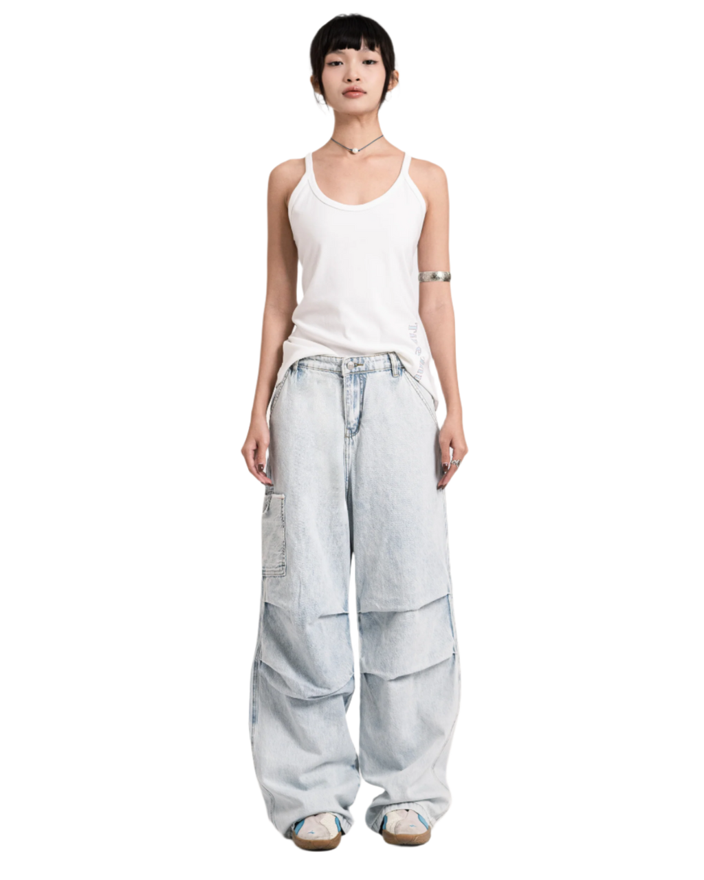 workwear jeans light blue