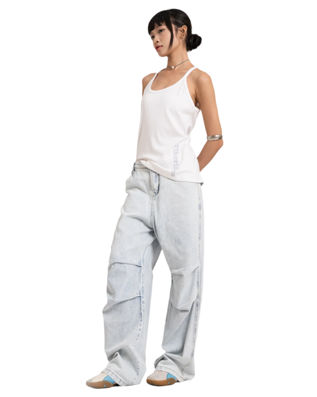 workwear jeans light blue